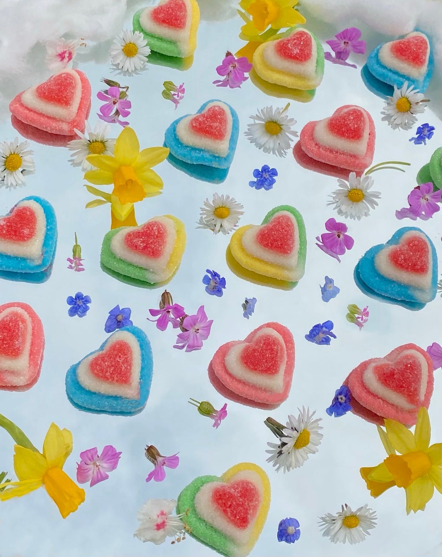 Gummy Heart Shaped Sweets